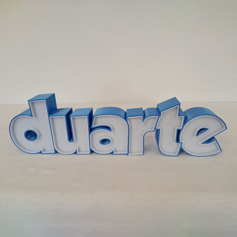 Prénom lumineux 3D