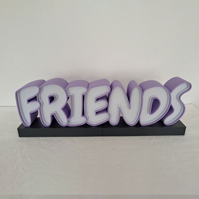 Prénom lumineux 3D